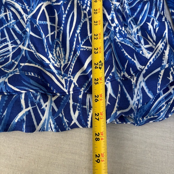 Lilly Pulitzer Fletcher Pullover Twilight Blue Early Riser XL | Casual - Picture 8 of 12